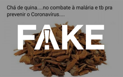 19.05.2020 – Notícias classificadas como Fake News