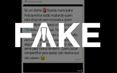 29.04.2020 – Notícias classificadas como Fake News