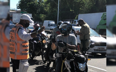 Guardas atuam durante lockdown em Niterói