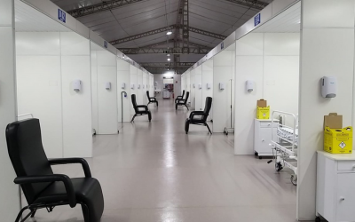Hospital de campanha com 20 leitos de UTI começa a funcionar nesta quinta no subúrbio de Salvador
