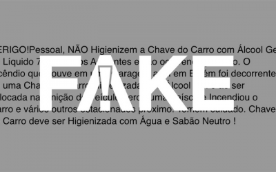 12.06.2020 – Notícias classificadas como Fake News