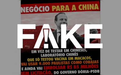 19.06.2020 – Notícias classificadas como Fake News