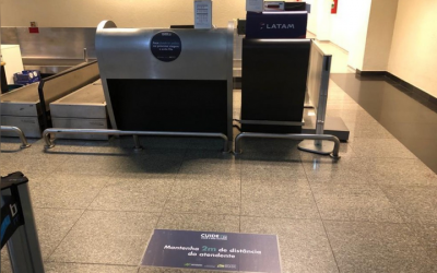 Aeroporto de Goiânia adota medidas de segurança contra o Covid-19 para a retomada gradual dos voos