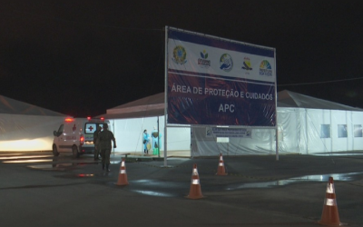Após três meses, Hospital de Campanha começa a receber pacientes de Covid-19 em RR