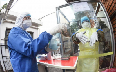 Atualmente, o Paraguai registra quase 500 casos ativos de Covid-19