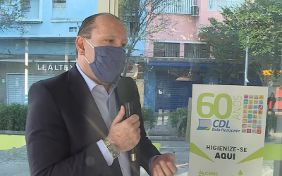BH terá totens com álcool gel em pontos de ônibus e estações do Move; confira os locais