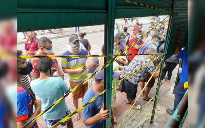 Centro de Fortaleza tem 54 estabelecimentos comerciais fechados por descumprir medidas de isolamento