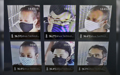 Covid-19: Começam a funcionar câmeras que medem temperatura das pessoas no metrô de Salvador