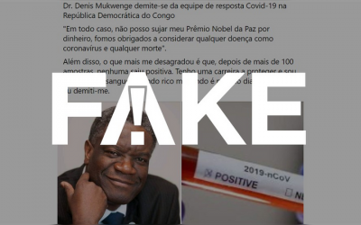02.07.2020 – Notícias classificadas como Fake News