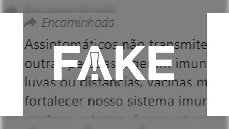 22.07.2020 – Notícias classificadas como Fake News