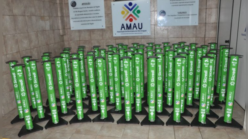 AMAU em parceria com Sicredi realiza ação de prevenção a covid-19