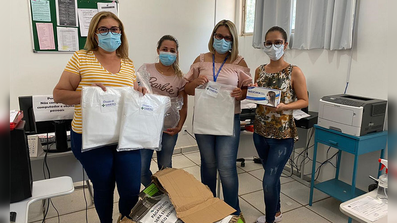 Simero realiza doação de EPI’s ao município no início desta semana