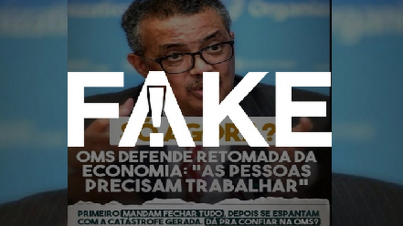 31.07.2020 – Notícias classificadas como Fake News