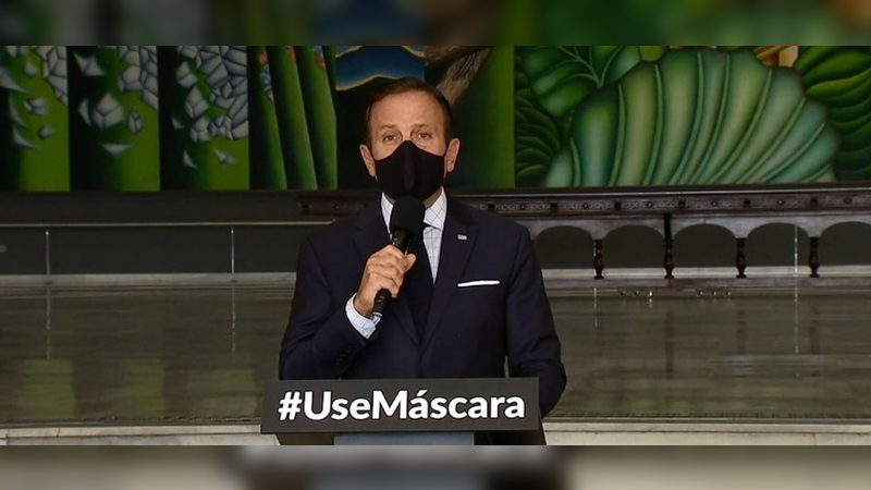 Doria diz ter pedido R$ 1,9 bilhão ao governo federal para produção de vacina chinesa em SP