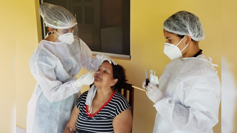Novo centro de testagem para Covid-19 começa a operar em Maracanaú