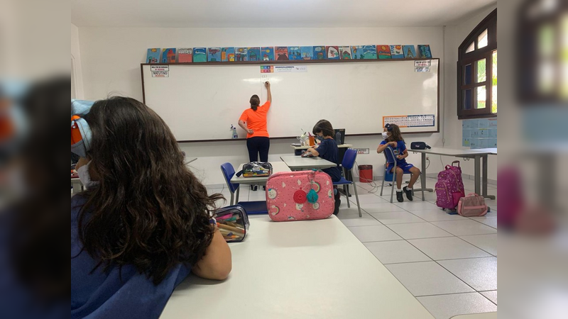 Escola que tiver caso de Covid deve reavaliar manutenção de atividades, diz ministério