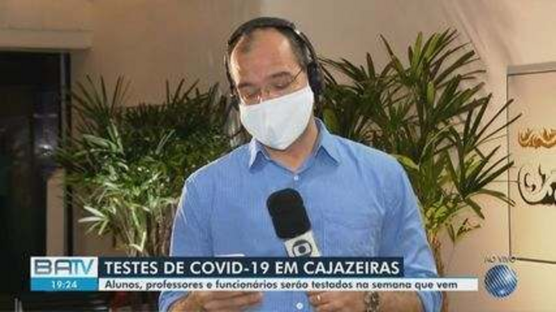 Governo anuncia testagem de alunos e funcionários de algumas escolas no bairro de Cajazeiras