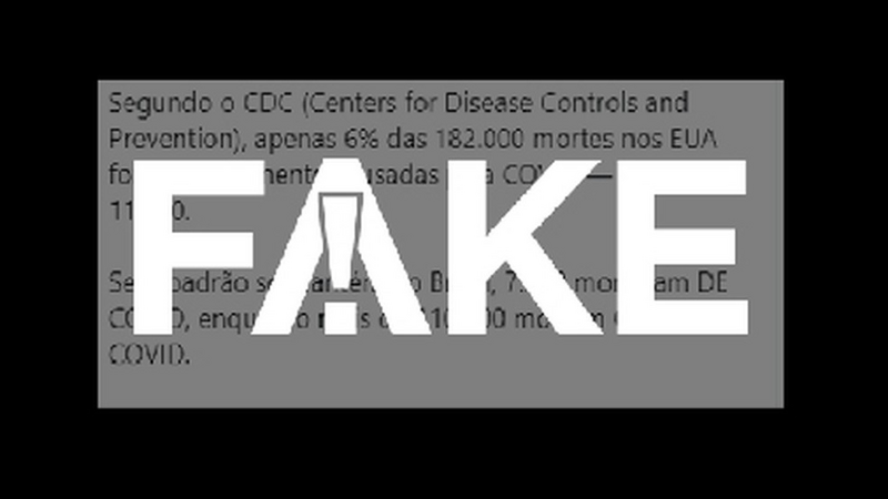 02.09.2020 – Notícias classificadas como Fake News