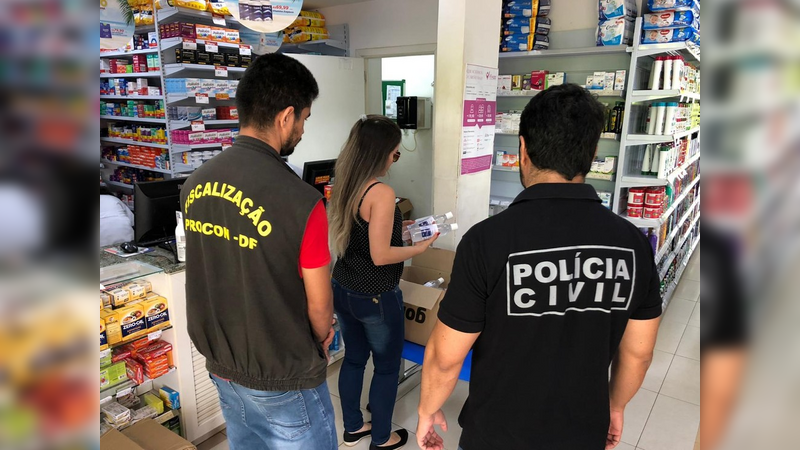 Procon notifica mais de 500 farmácias por preços abusivos durante pandemia no DF