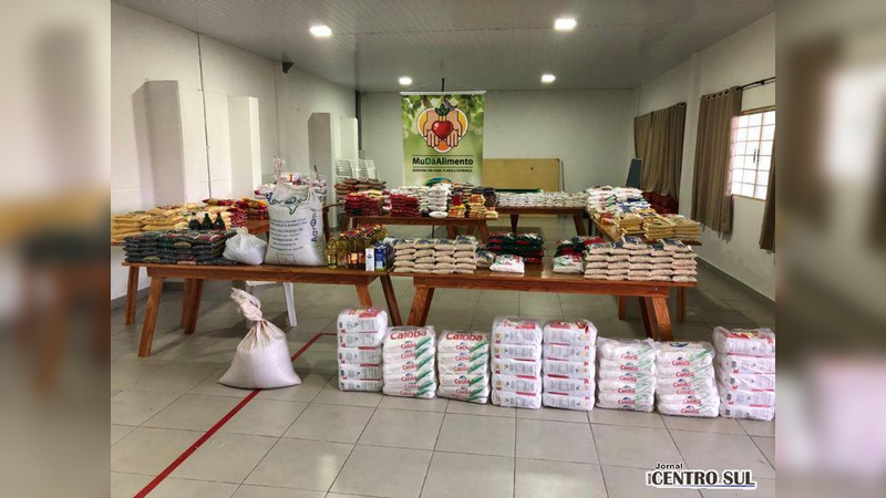 Campanha da Afubra arrecada 2.900 quilos de alimentos em Irati e Imbituva